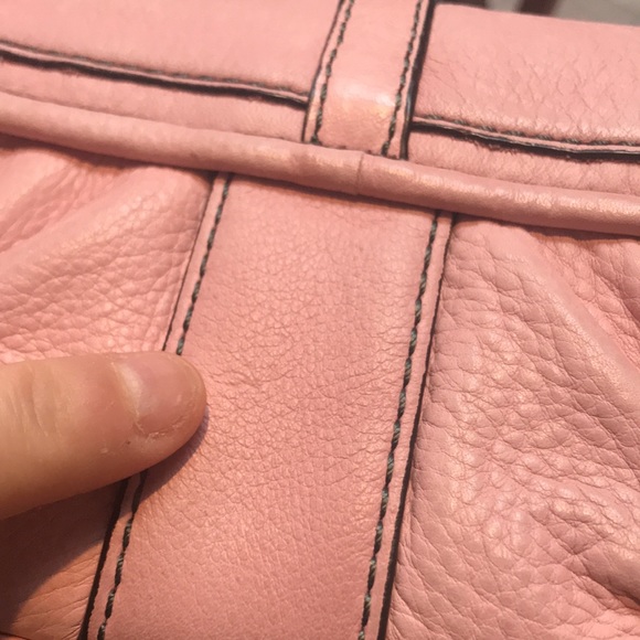 Juicy Couture vintage leather wristlet cow hide - Picture 11 of 11